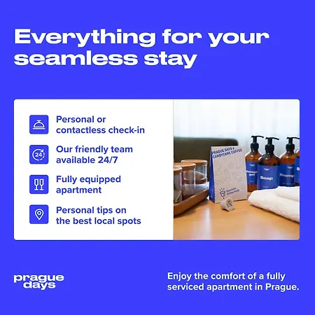 Appartement Days - Two-bedroom With Workspace And Balcony In Old Town Prague